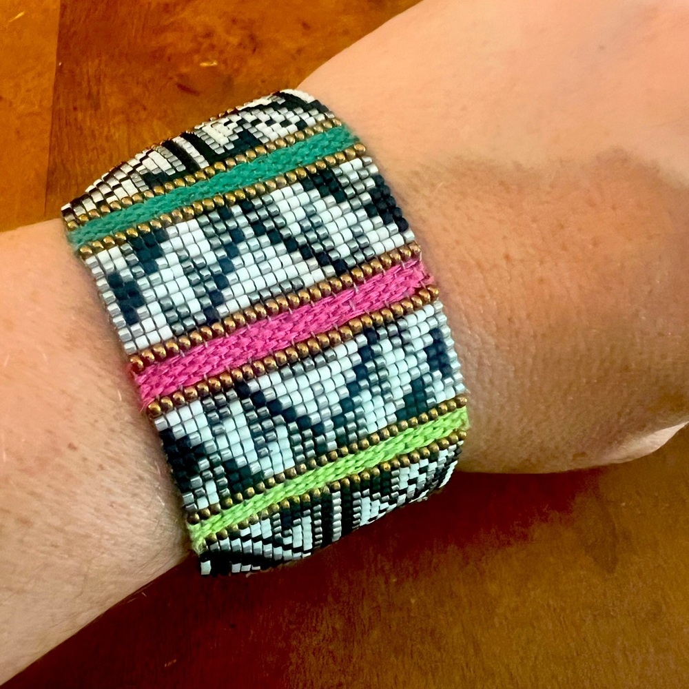Mishky Beaded and Thread Bracelet $89
